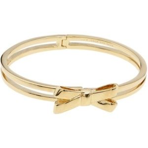 Kate Spade Double Bow Hinged Bracelet | NWT